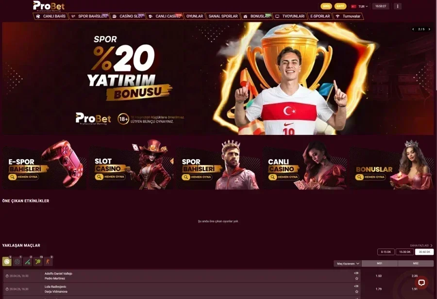 Probet ekran görüntüsü